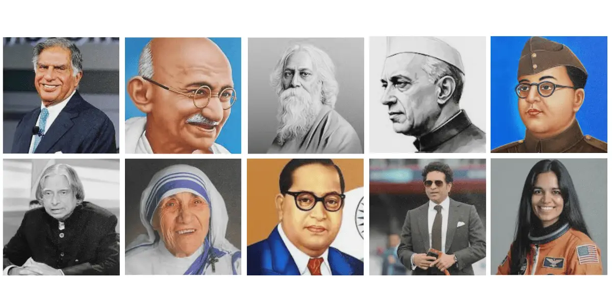famous personalities of india