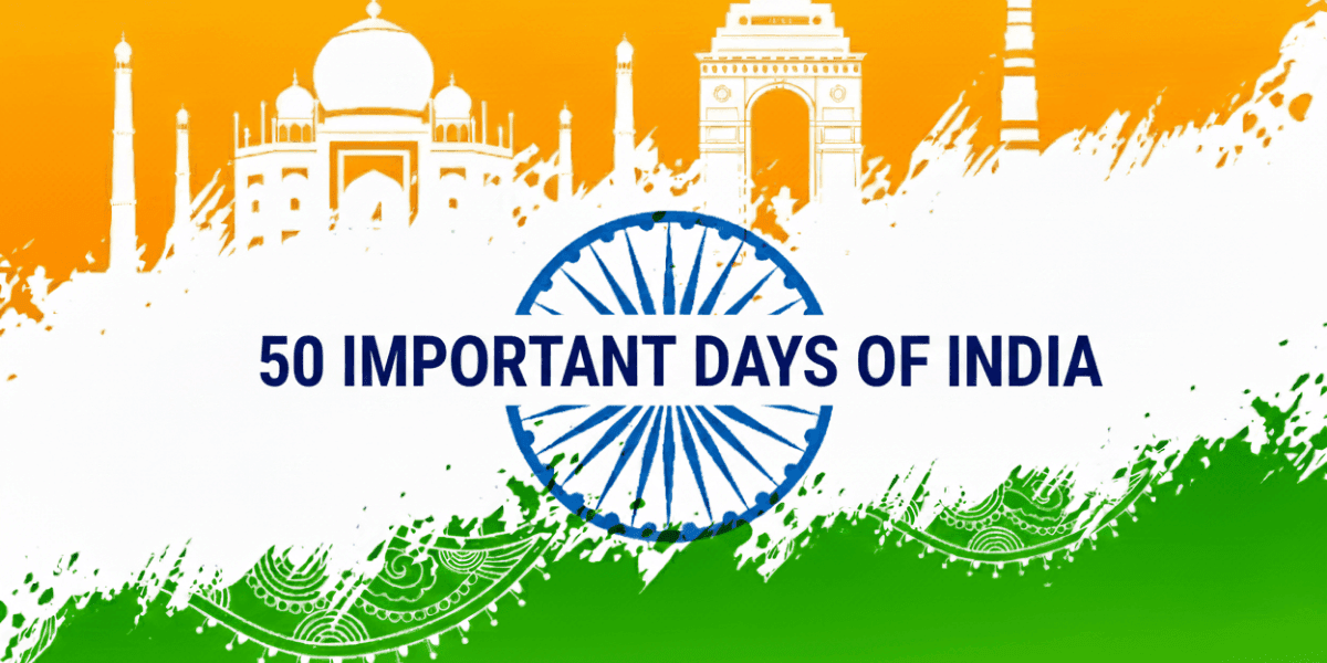 50 important days of india