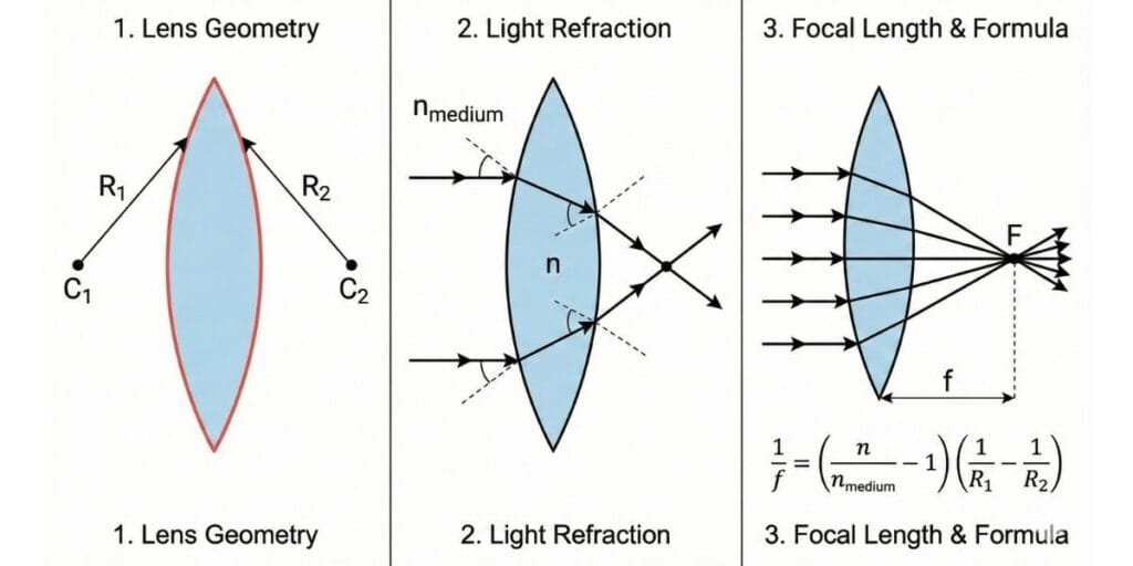 Lens maker formula