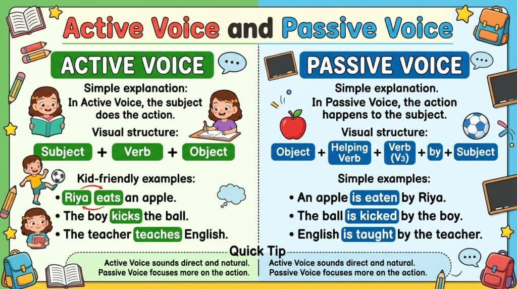 Active and Passive Voice