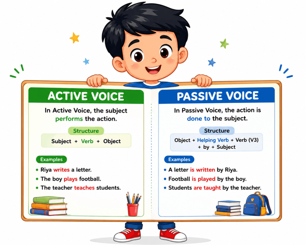 Active and Passive Voice