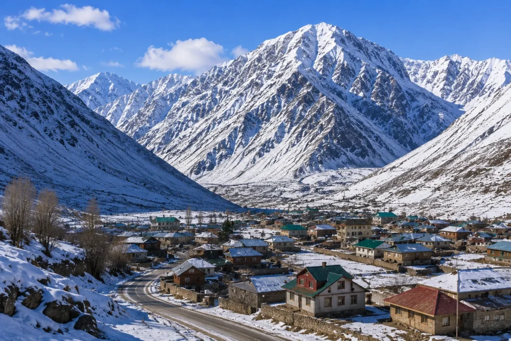 Coldest places in India