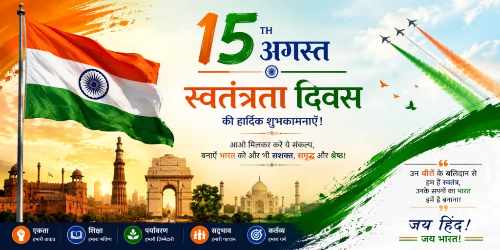 15 अगस्त का भाषण