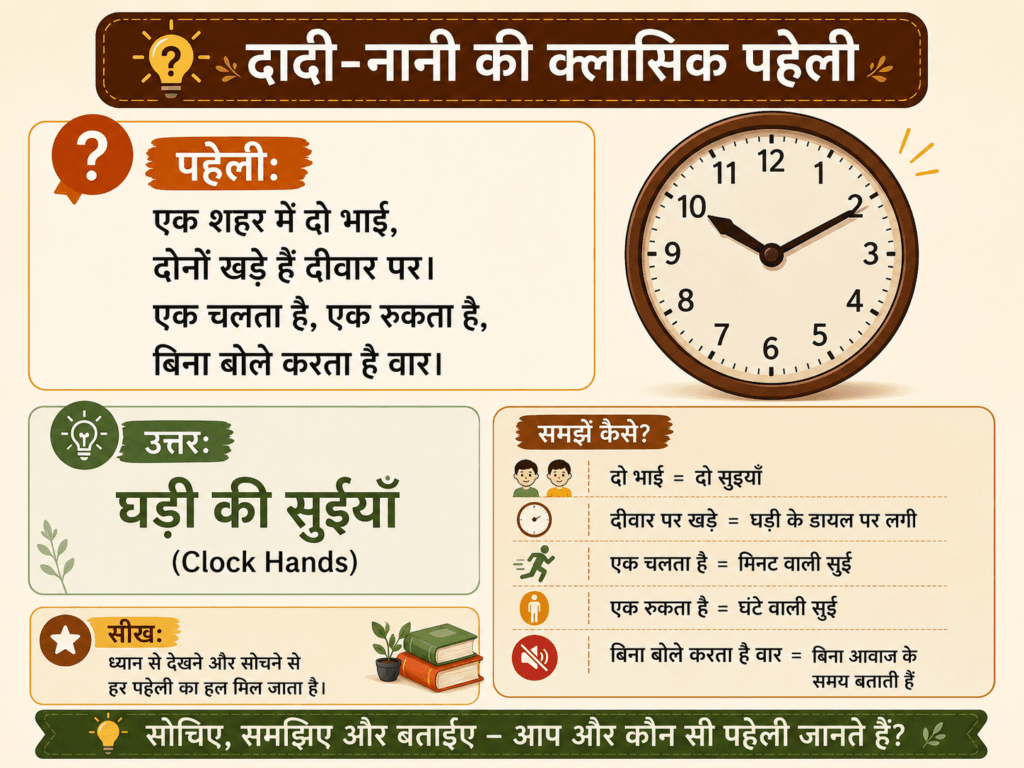 Riddles with Answers in Hindi