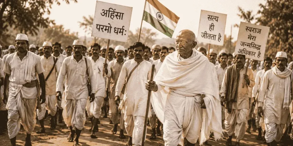 महात्मा गांधी पर निबंध